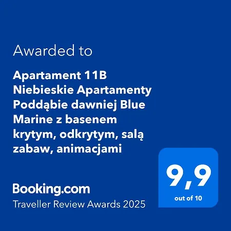 11b Niebieskie Z Basenem Krytym, Odkrytym, Sala Zabaw, Animacjami Appartamento
