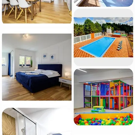 11b Niebieskie Z Basenem Krytym, Odkrytym, Sala Zabaw, Animacjami Appartamento *